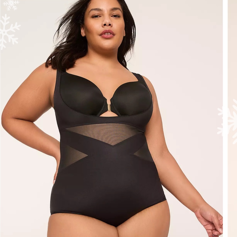 Cacique Open-Bust Thigh Shaper Level 3 Shapewear- 22/24